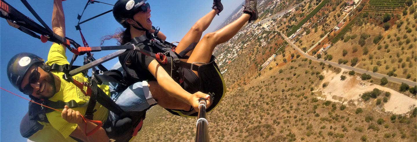 Volo in parapendio a Vilamoura