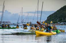 Tour en kayak por la laguna Grande al anochecer