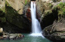 Las Delicias Waterfall & Zama Mural Private Trip