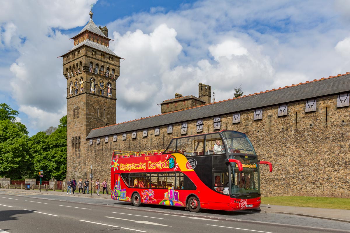 Cardiff Hop-on-hop-off bus