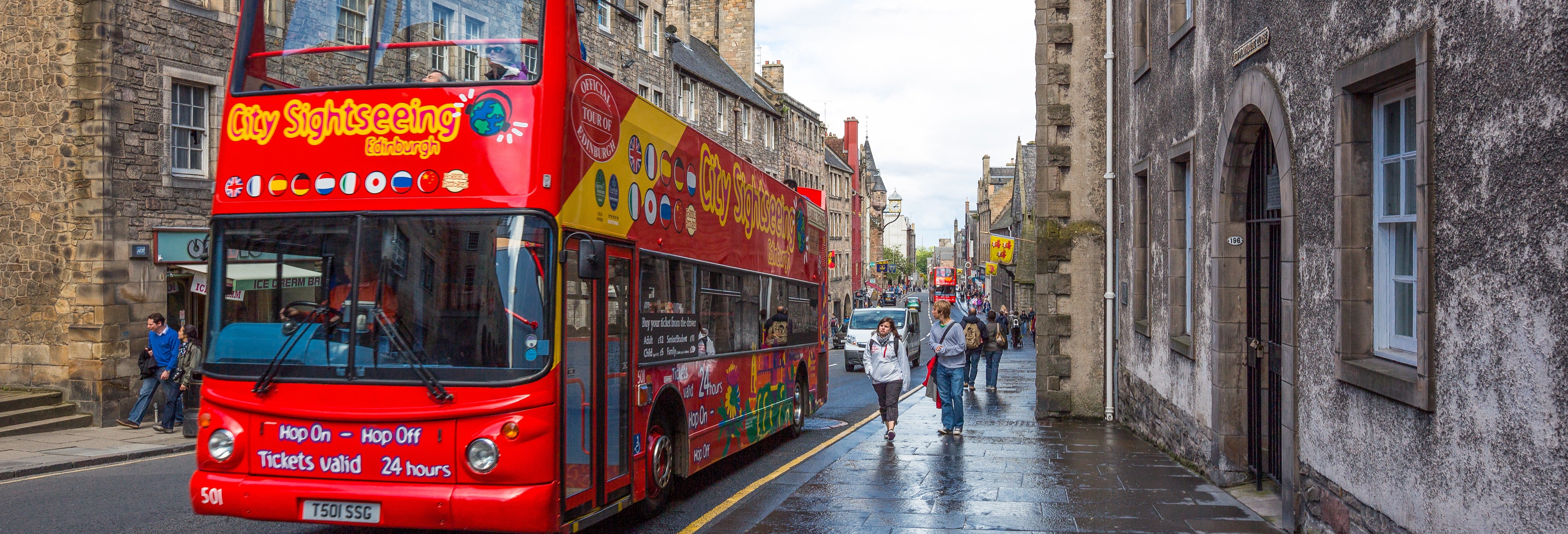 Ônibus turístico de Edimburgo