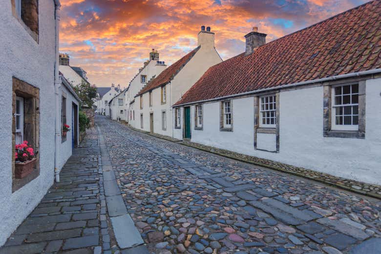 Recorriendo las calles de Culross