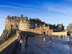 Ingresso del Castello di Edimburgo