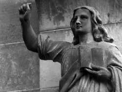 Rosslyn Chapel, statua