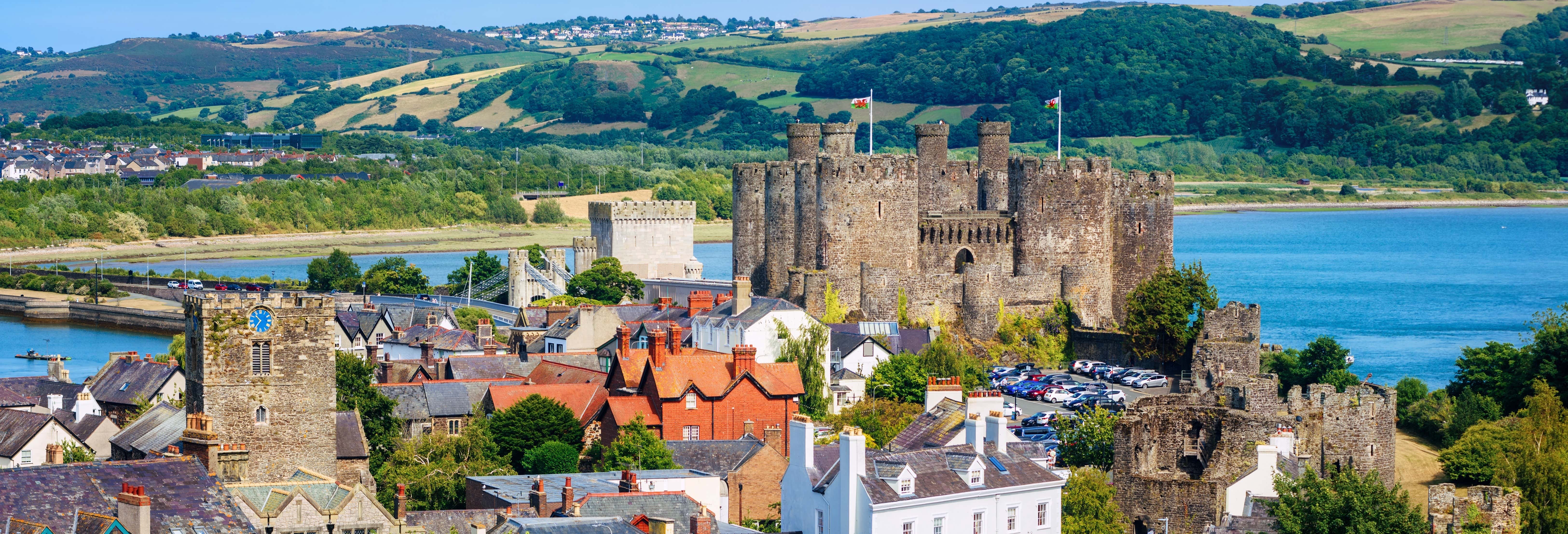 Tour por los castillos de Conwy, Dolbadarn y Caernarfon