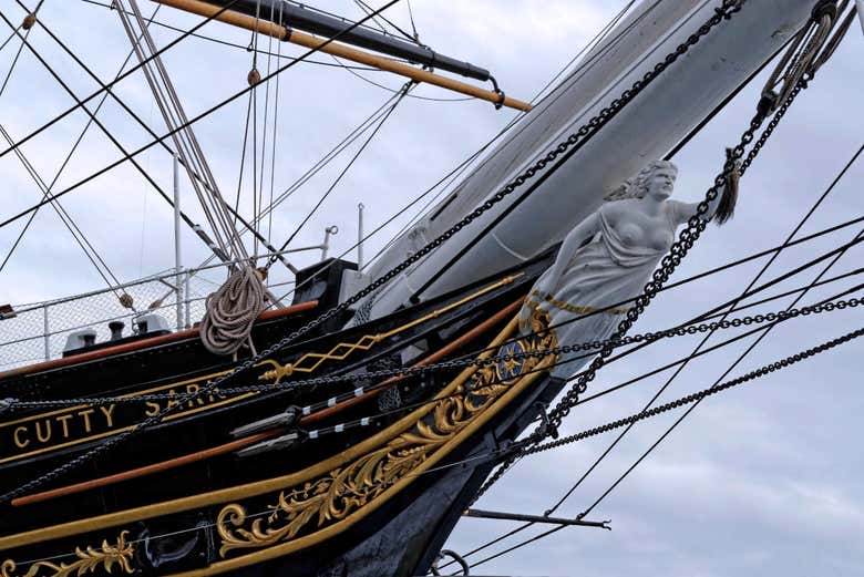 Entrada Al Barco Museo Cutty Sark Londres