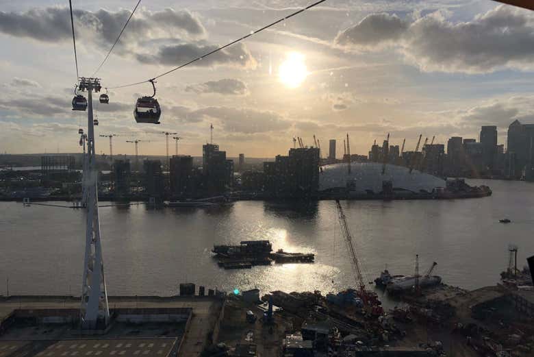 Billet pour le téléphérique de Londres Londres.fr