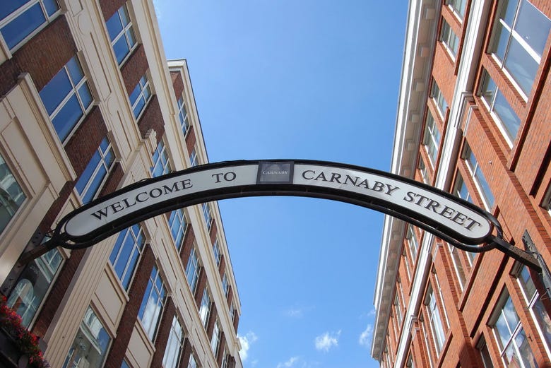 Carnaby Street, em Soho