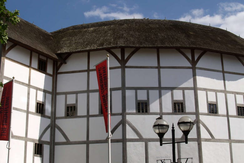 The famous Shakespeare's Globe Theatre