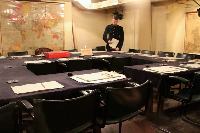 Visitando le Churchill War Rooms