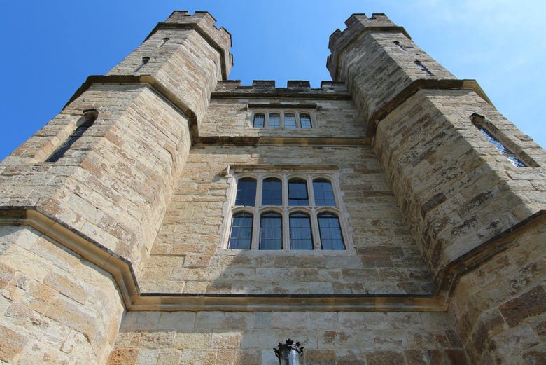Fachada del Castillo de Leeds