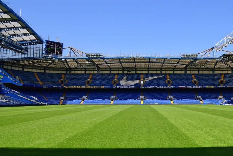 Panorámica del estadio del Chelsea FC