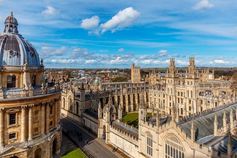 Ciudad universitaria de Oxford