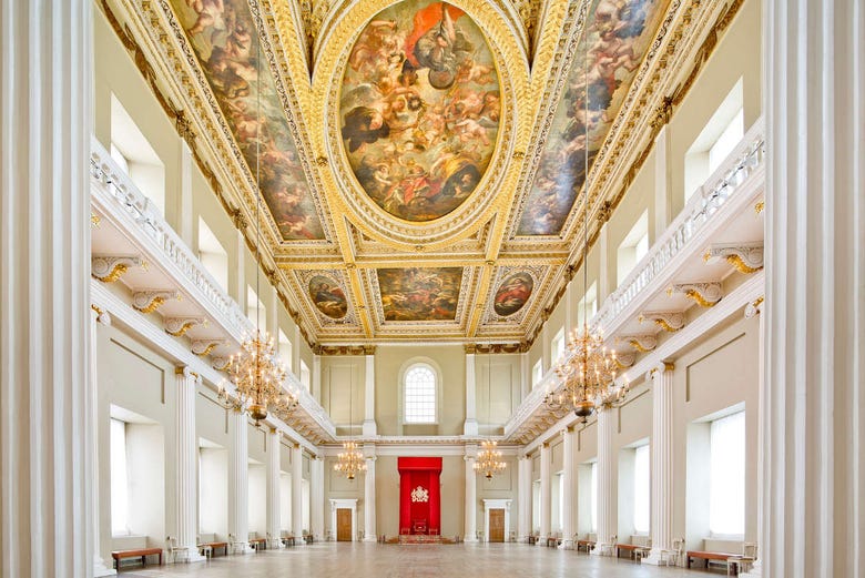 Inside the Banqueting House