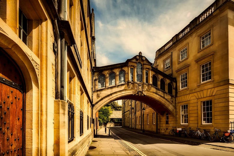 Ponte dos suspiros de Oxford