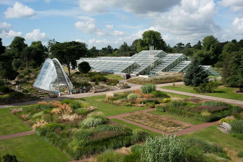 Les jardins botaniques du Kew Palace