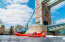 Paseo en la lancha rápida Thamesjet