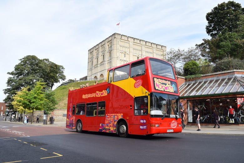 Bus touristique de Norwich