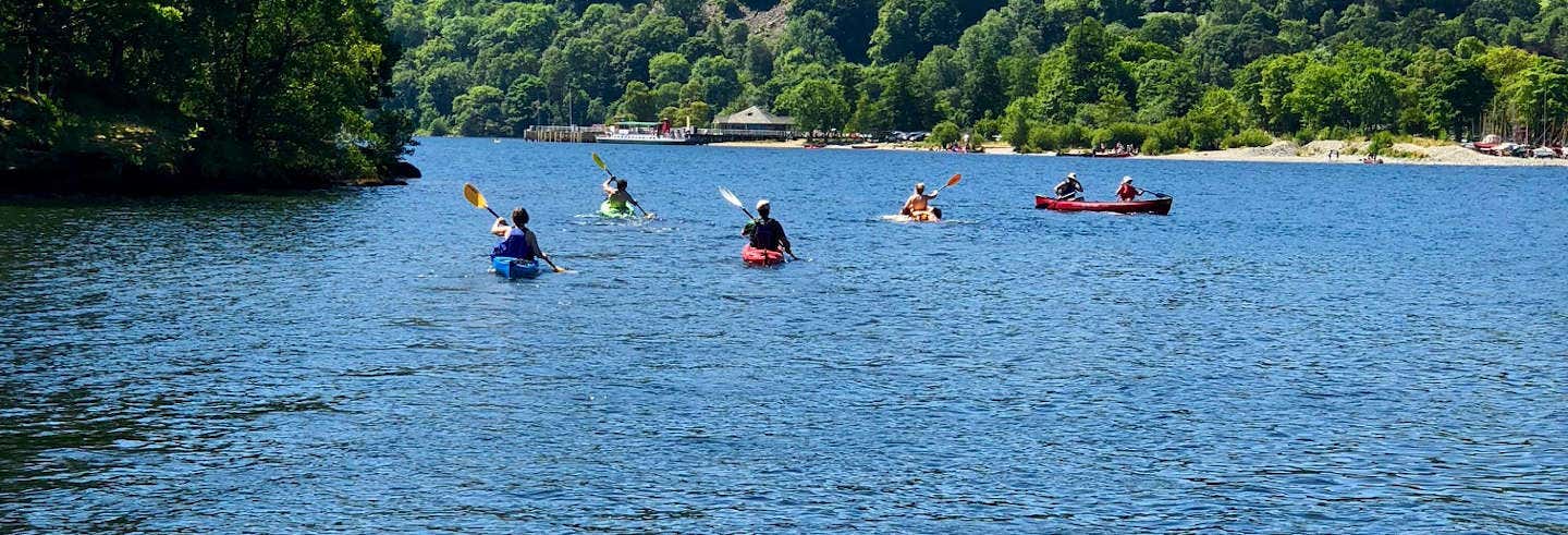 Tour del lago Ullswater in kayak