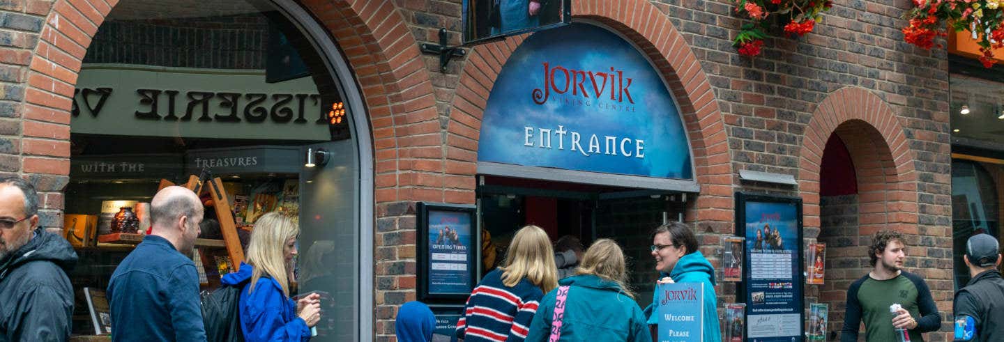 Entrada al Jorvik Viking Centre