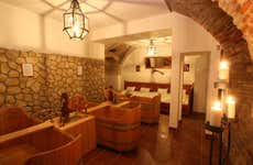 Entrada a un spa de cerveza de Praga
