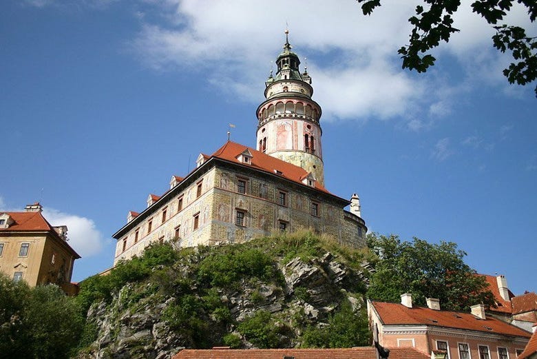 Il castello di Cesky Krumlov