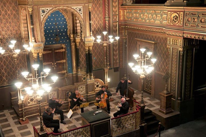 Profitez du concert dans la Synagogue Espagnole