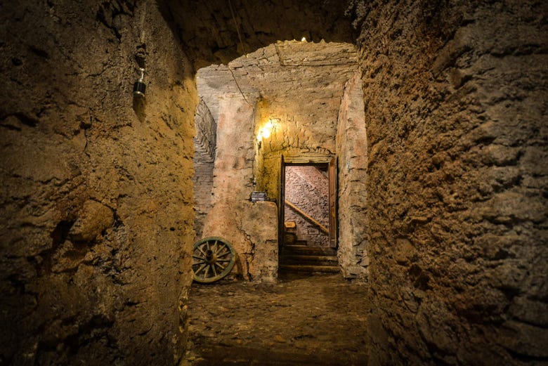 Prague's underground dungeons
