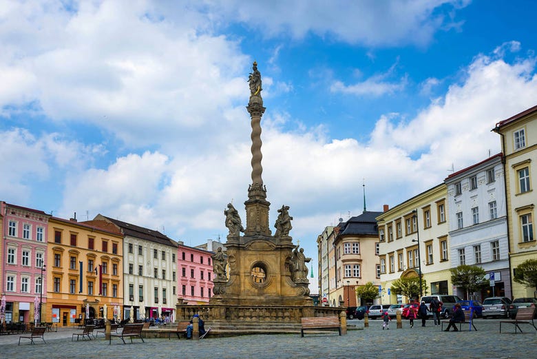 Upper square in Olomouc