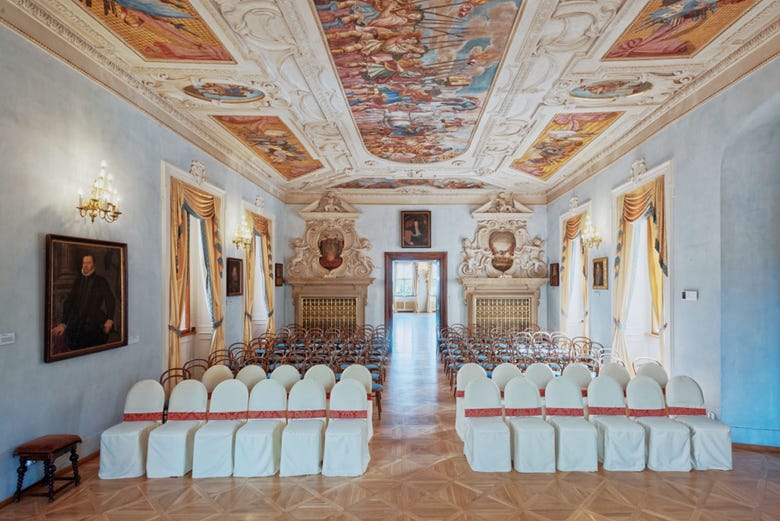 The Concert Hall in the Lobkowicz Palace