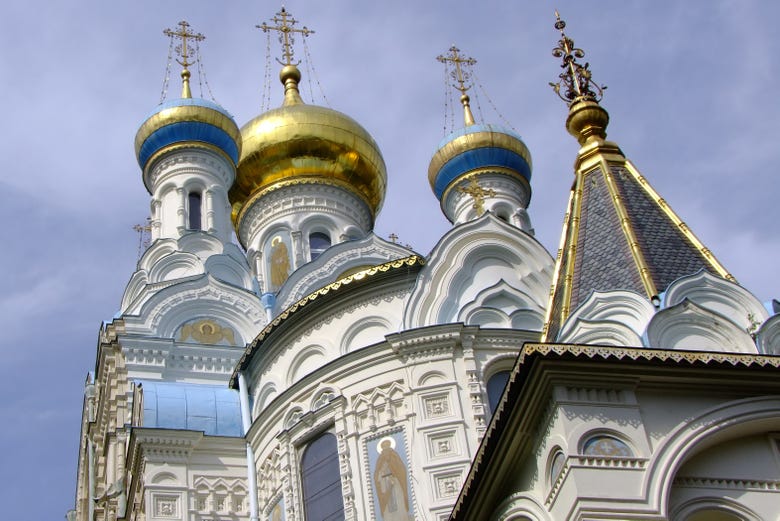 Scorcio della chiesa ortodossa 