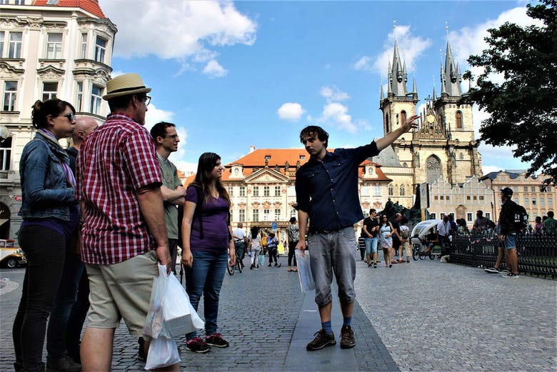 Visite de la vieille ville de Prague