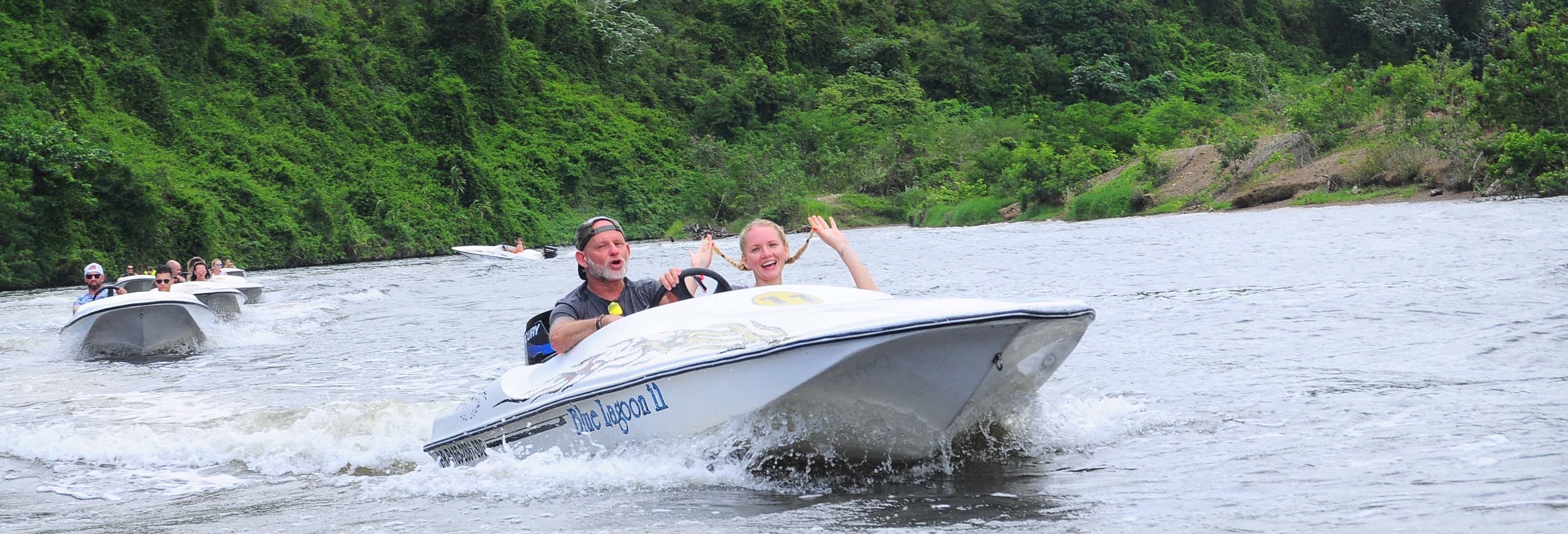 Pilotar lancha pelo rio Chavón