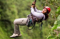 Zip line ad Anamuya