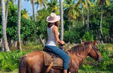 Balade à cheval à Playa Arriba et Punta Hicaco