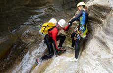 Descenso de cañones en Arroyo Frío