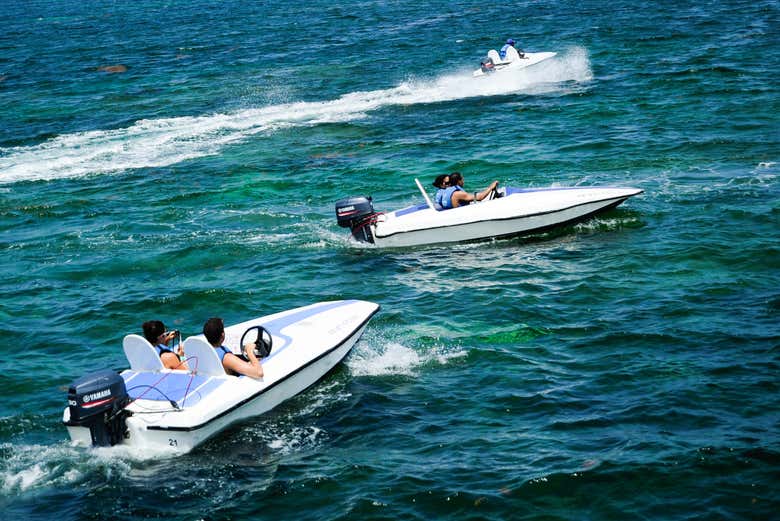 Pilotar lancha + Snorkel em Punta Cana Reserve em