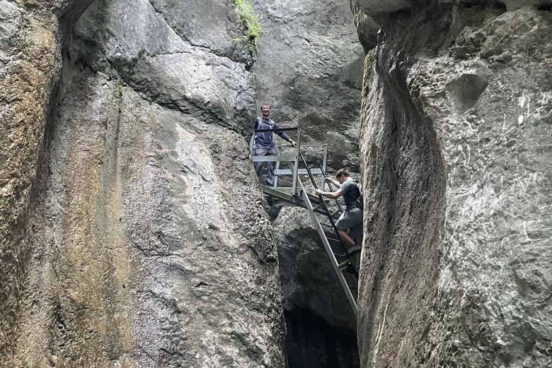 Excursión al cañón de Seven Ladders desde Brasov