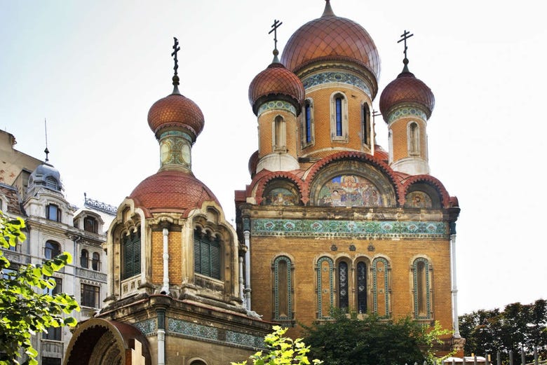 L'église orthodoxe russe de Saint-Nicolas