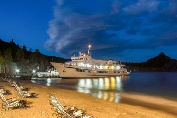 Crucero por el lago Baikal
