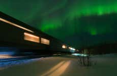 Circuito in treno nel nord della Russia