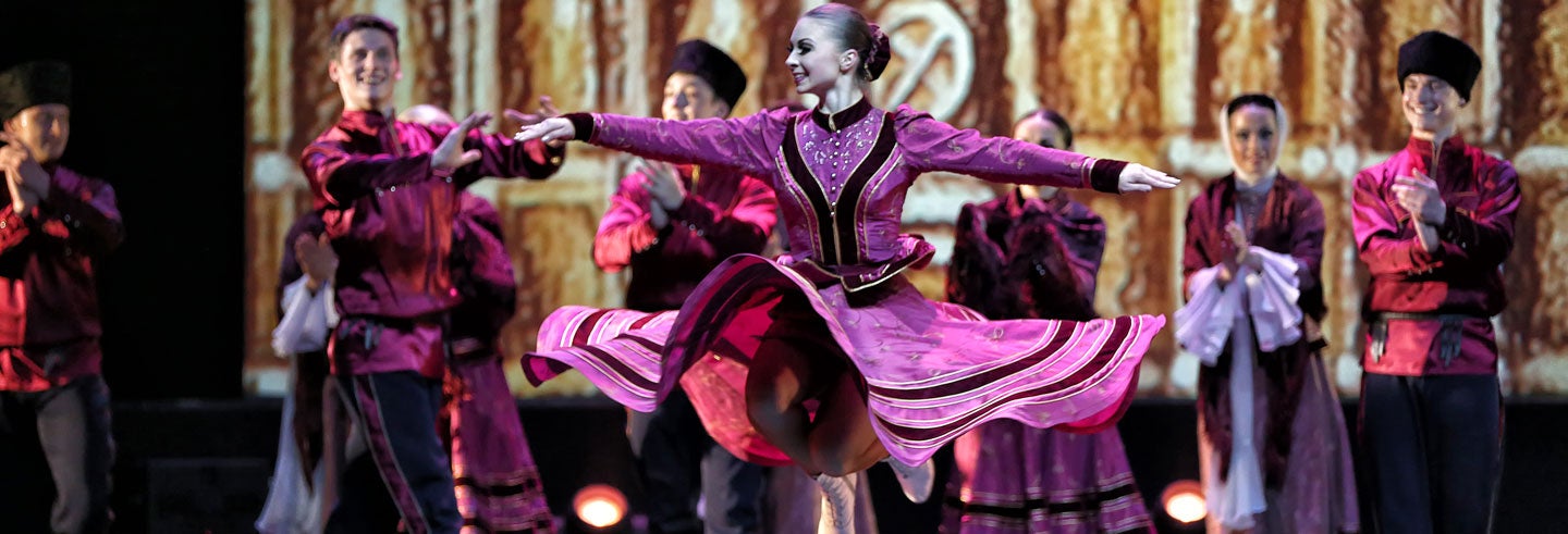 Spectacle Kostroma par le Ballet National Russe