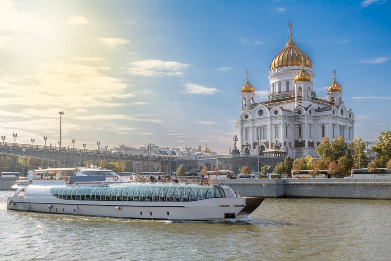 Crucero por el río Moscova