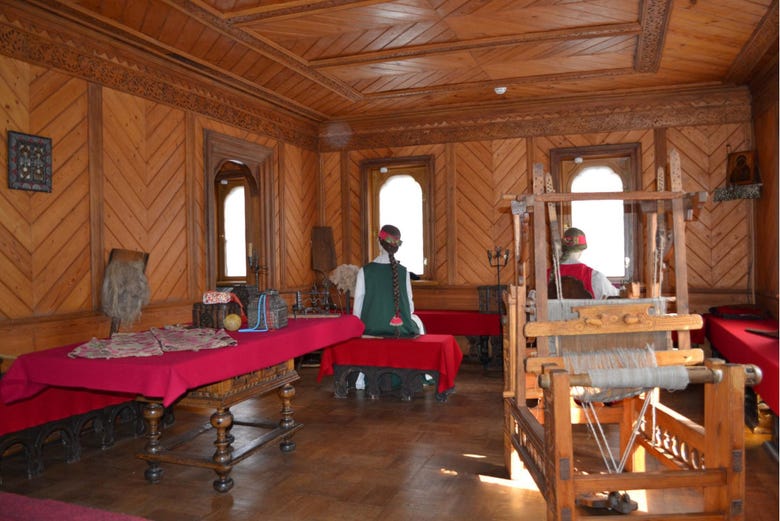 The loom room