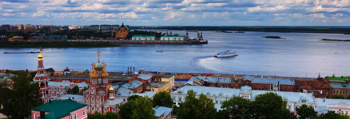 Paseo en barco por los ríos Volga y Oka