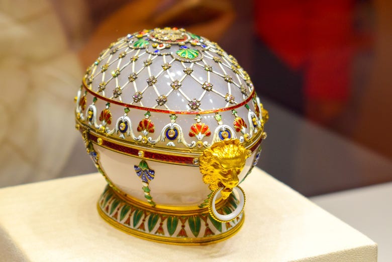One of the Faberge eggs 