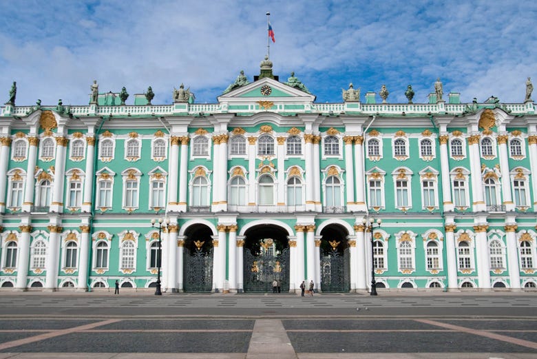 Palais d'hiver, siège du musée de l'Ermitage