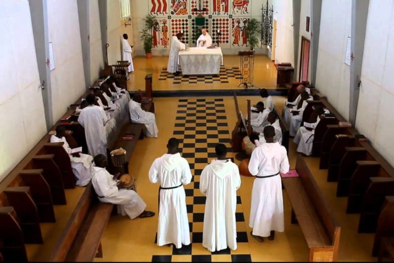 Mass at Keur Moussa