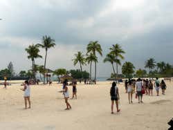Siloso Beach, la plage la plus animée de Singapour