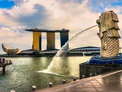 Singapour et son symbole, Merlion
